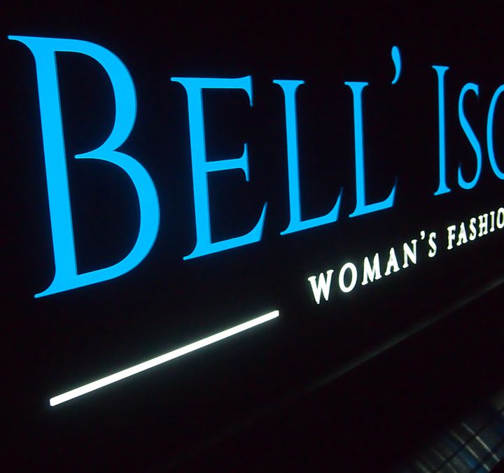 Bell' Isola - branding salonu sprzedaży